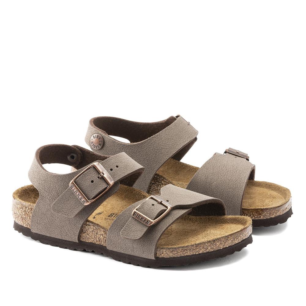 Gyerek szandál Birkenstock New York 87783 - barna