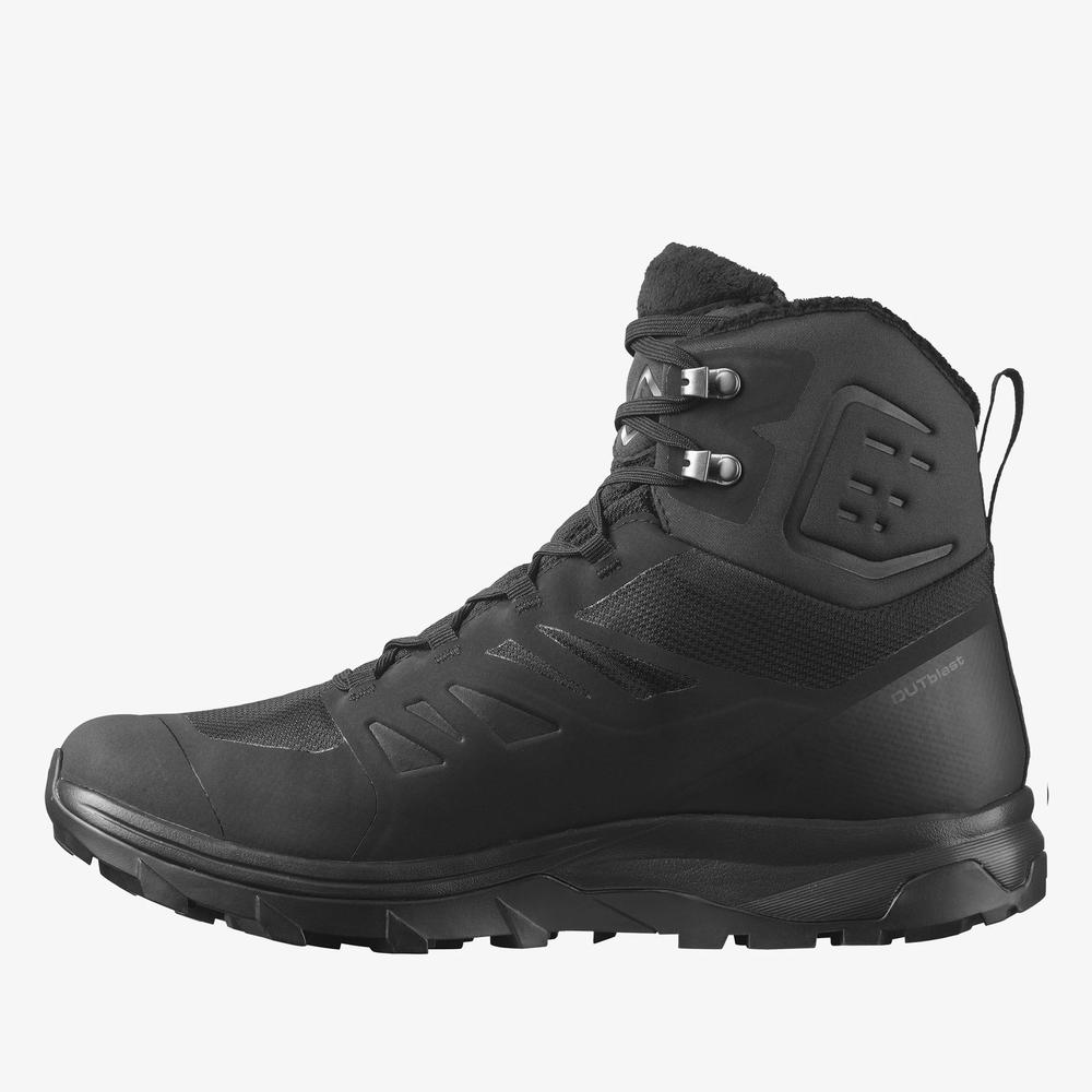 Cipő Salomon Outblast Thinsulate Climasalomon Waterproof L40922300 - fekete