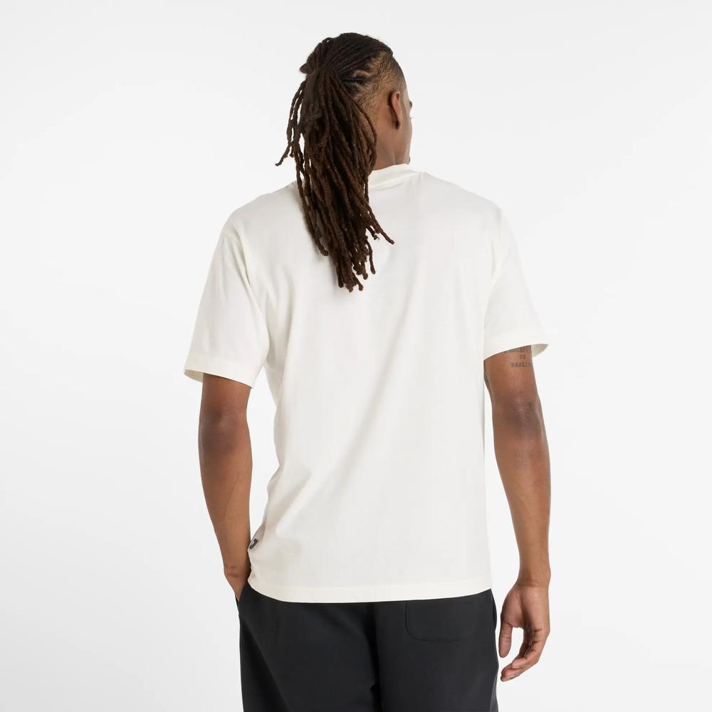 Férfi futópóló New Balance MT51507SST - fehér