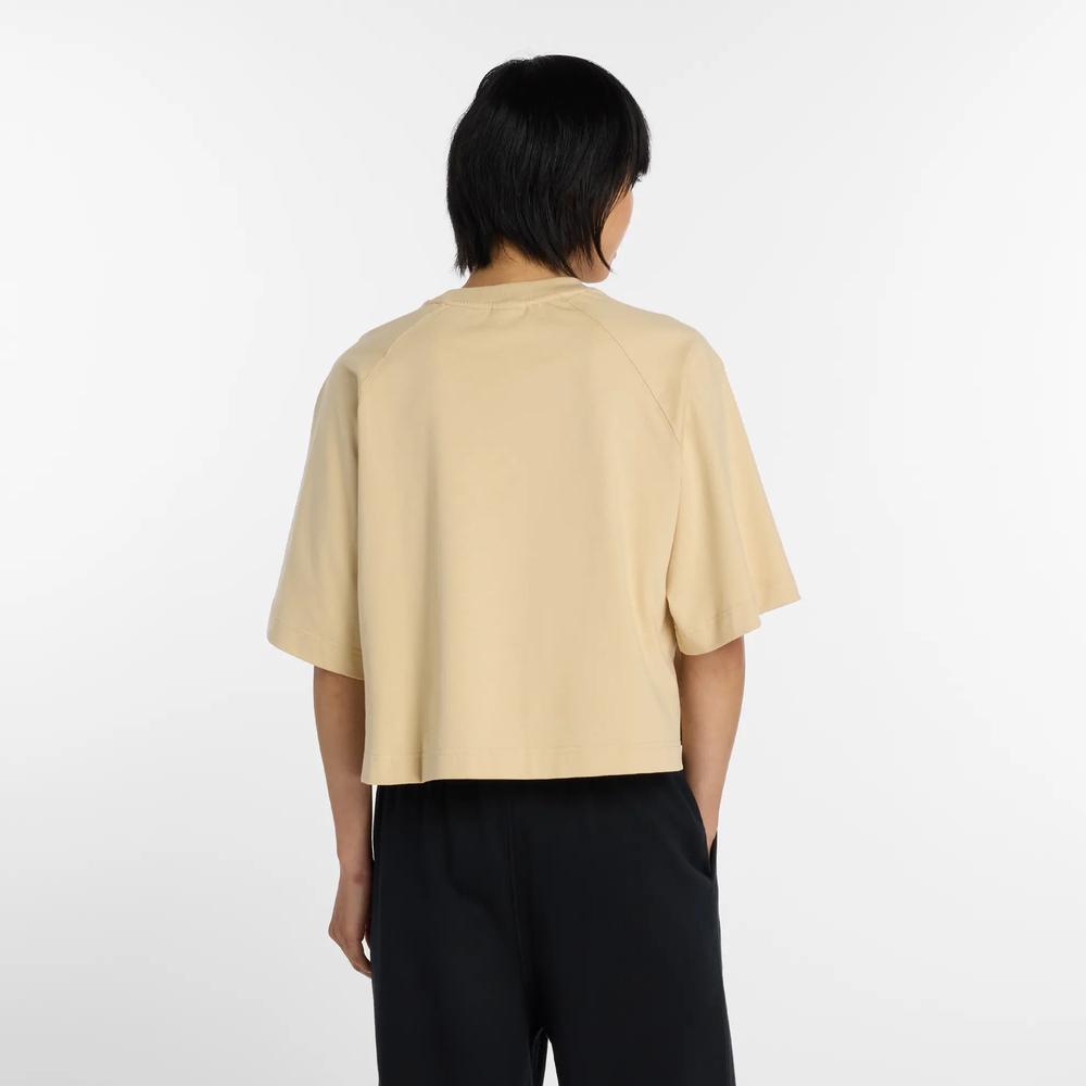 Női póló New Balance WT6147DDABC - sárga