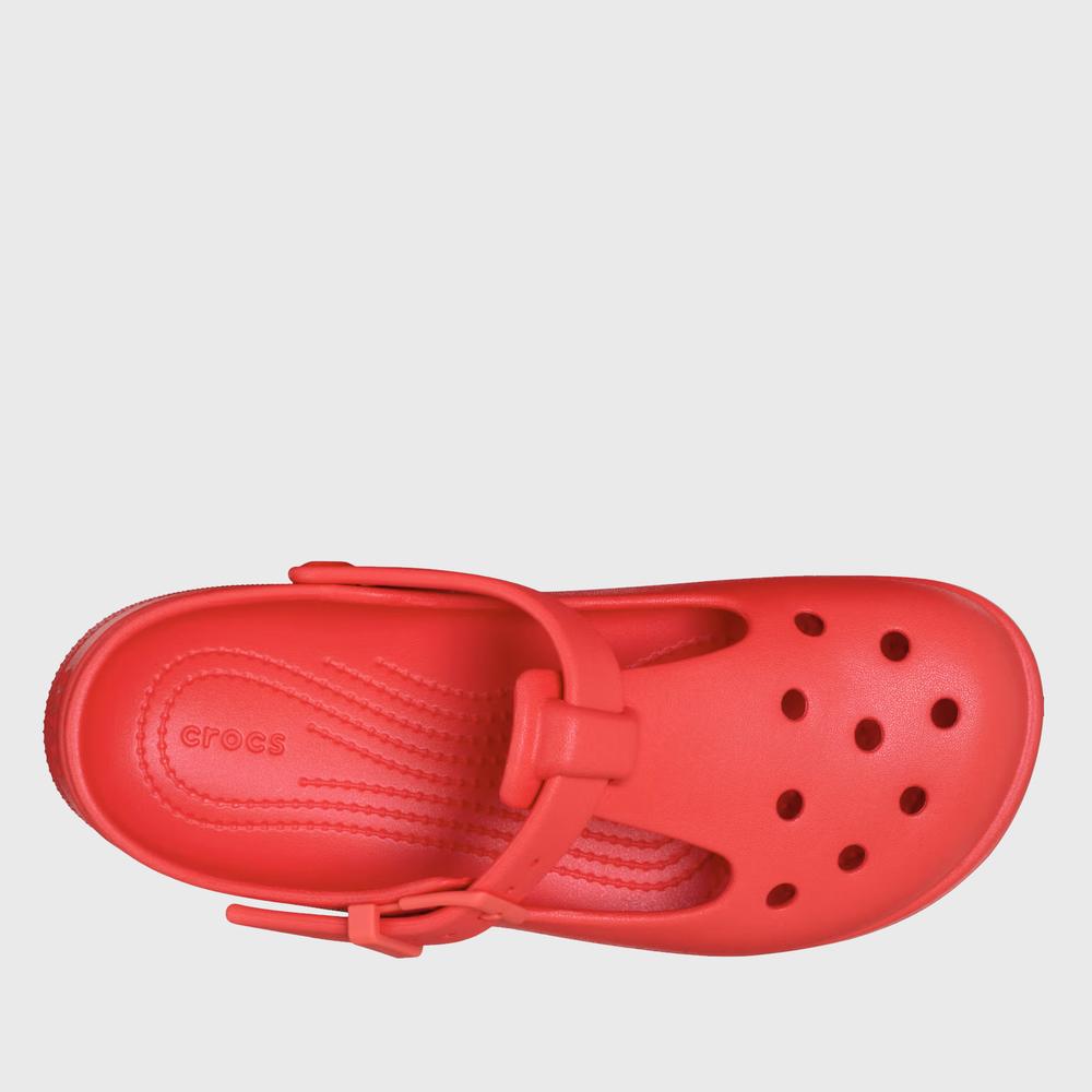 Flip Flop Crocs Classic Mary Jane 210581-6ZR - piros