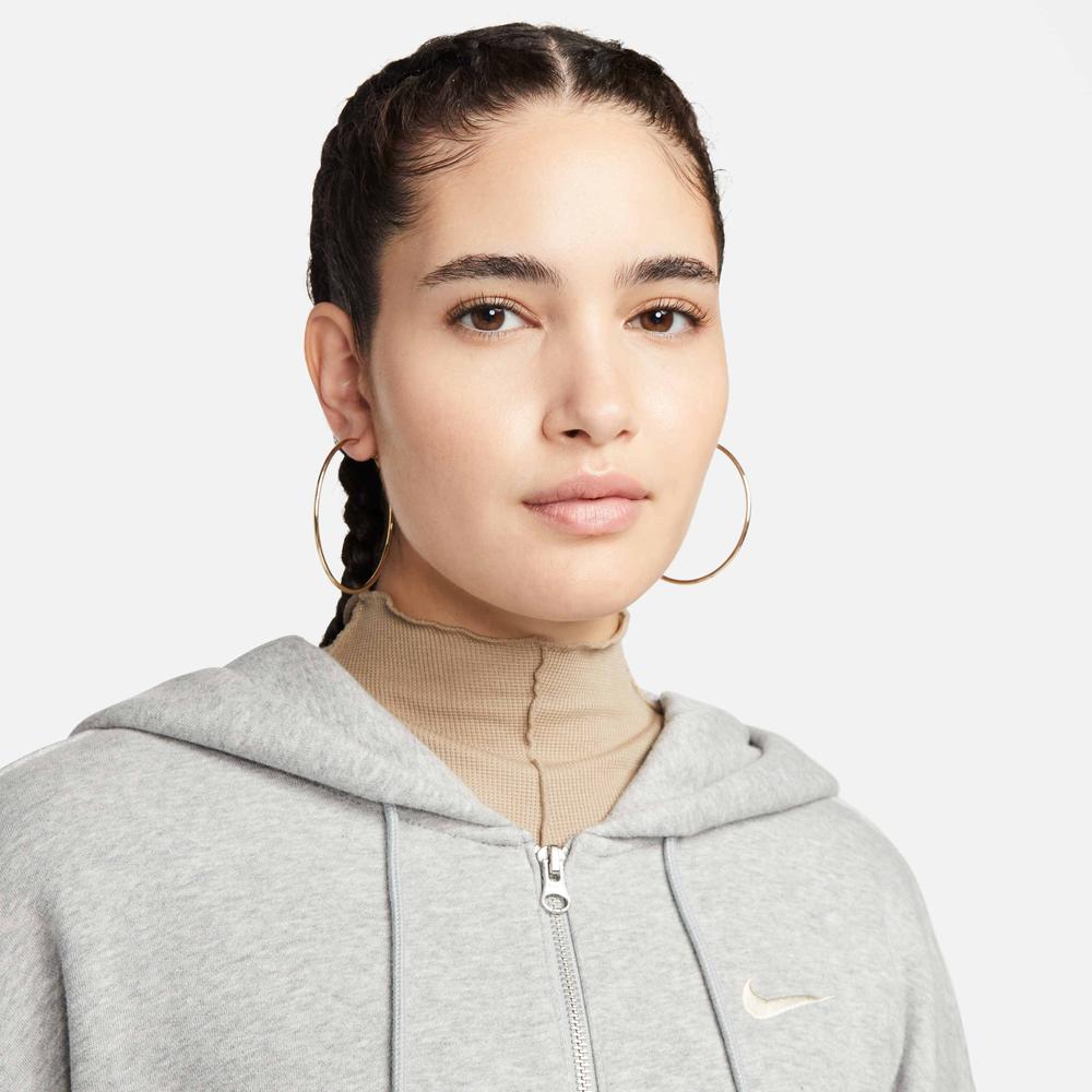 Női pulóver Nike Sportswear Phoenix Fleece DQ5758-063 - szürke