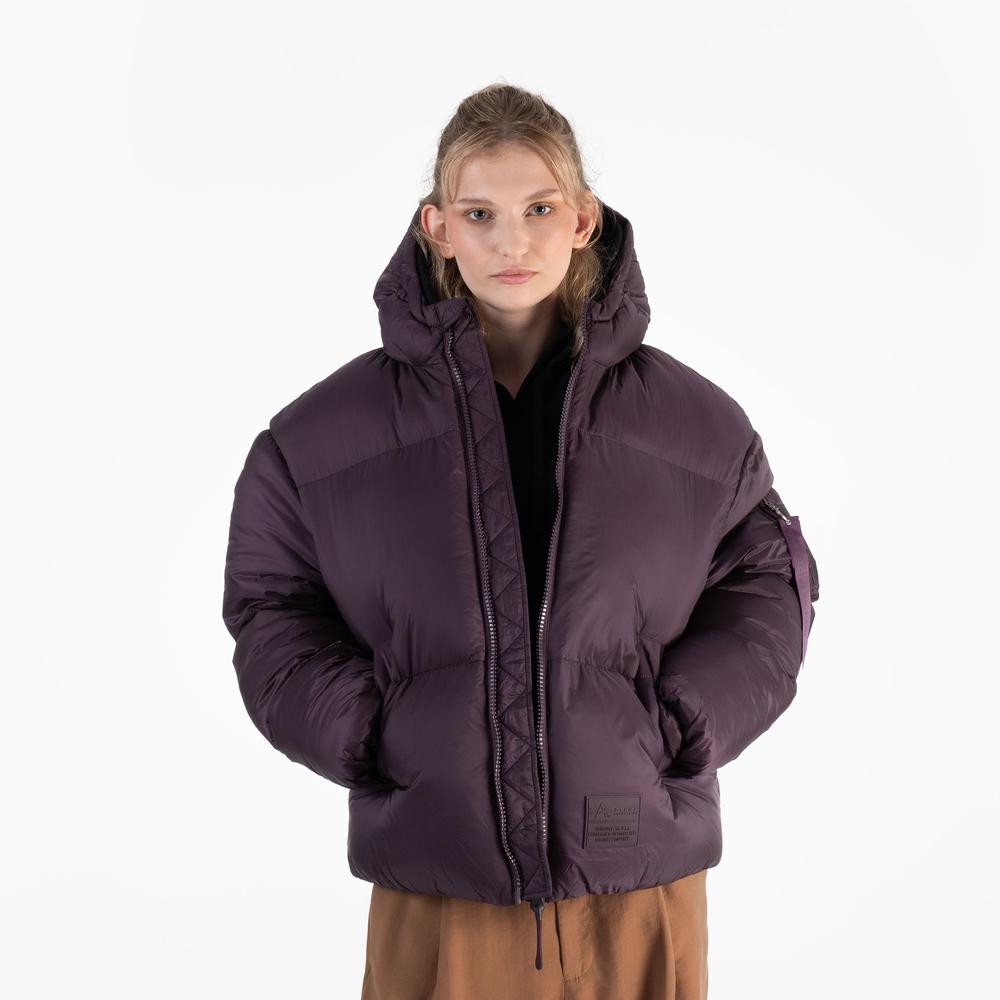 Dzseki Alpha Industries Cloud Puffer Bomber 148006719 - lila