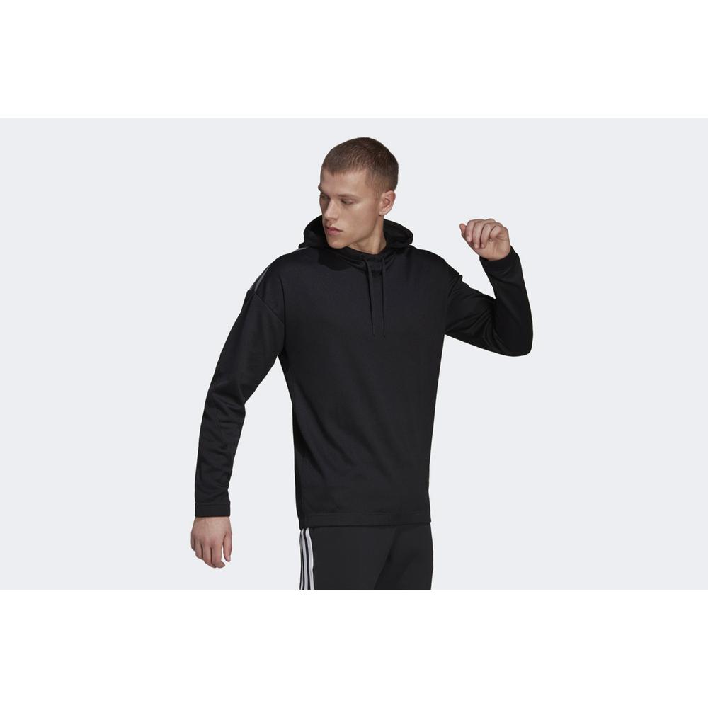 Pulóver adidas M TRWL 3S HD HE2271 - fekete