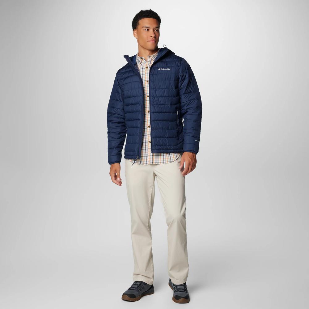 Dzseki Columbia Powder Lite II Hooded 2086944464 - sötétkék
