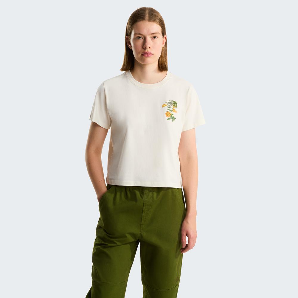 Női póló The North Face Flora 0A8G9QQLI1 - fehér