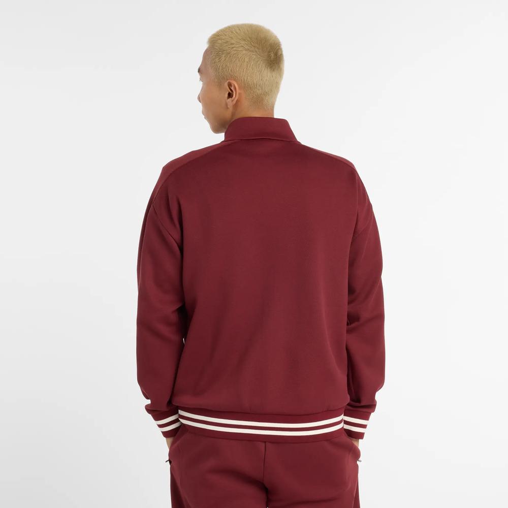Férfi pulóver New Balance MJ53502MHB - gesztenyebarna