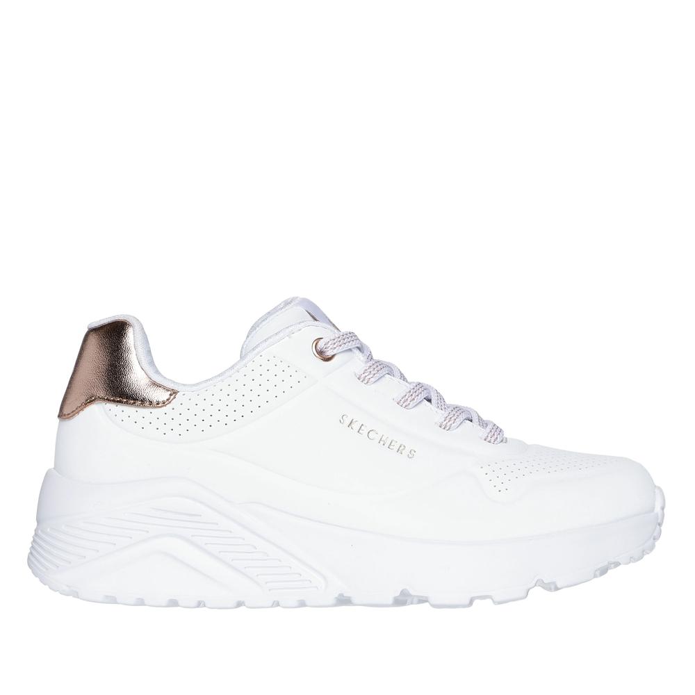 Gyerek cipő Skechers Uno Lite 310384LWHT - fehér