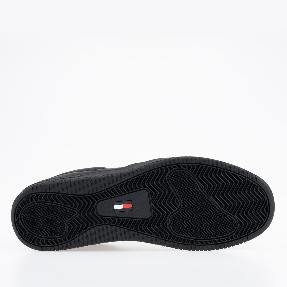 Cipő Tommy Jeans Retro Basket EM0EM00955-0GK - fekete