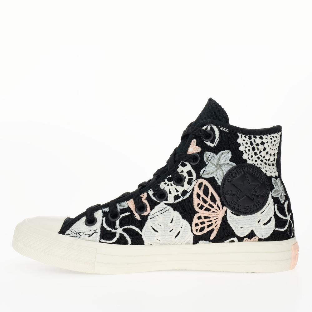 Cipő Converse Chuck Taylor All Star Butterflies High Top A07536C - többszínű