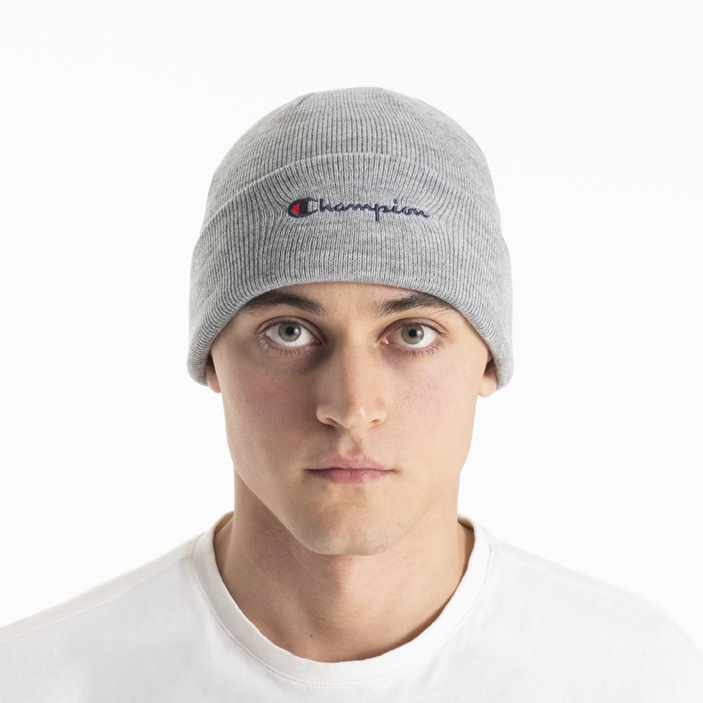 Sapka Champion Script Logo Beanie 806064-EM021 - szürke