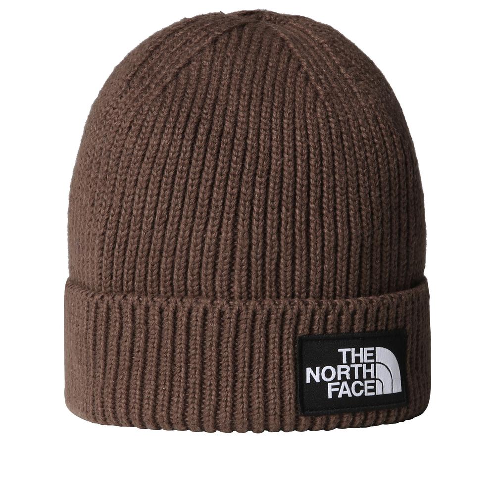 Téli sapka unisex The North Face Logo Box Beanie 0A8CHE1OI1 - barna