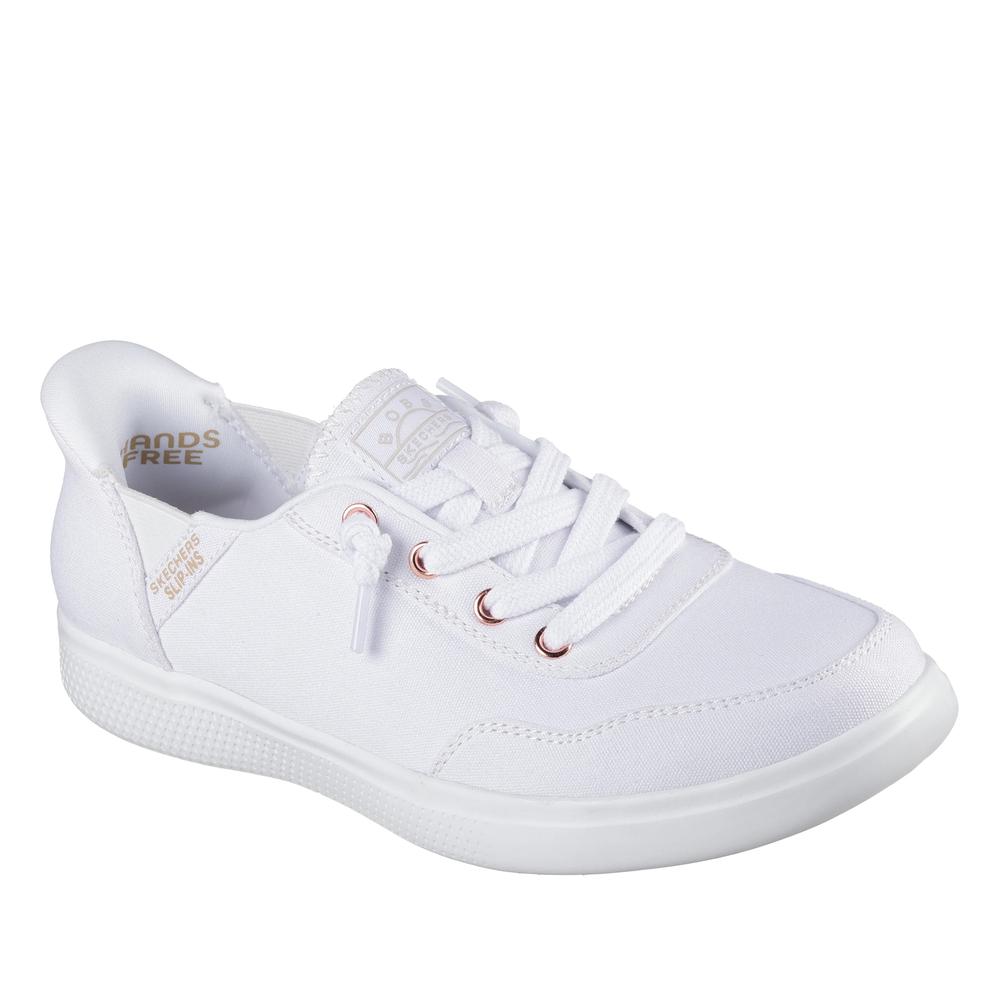 Cipő Skechers Slip-ins Bobs Skip Cute B Cute Sweet 114815WHT - fehér