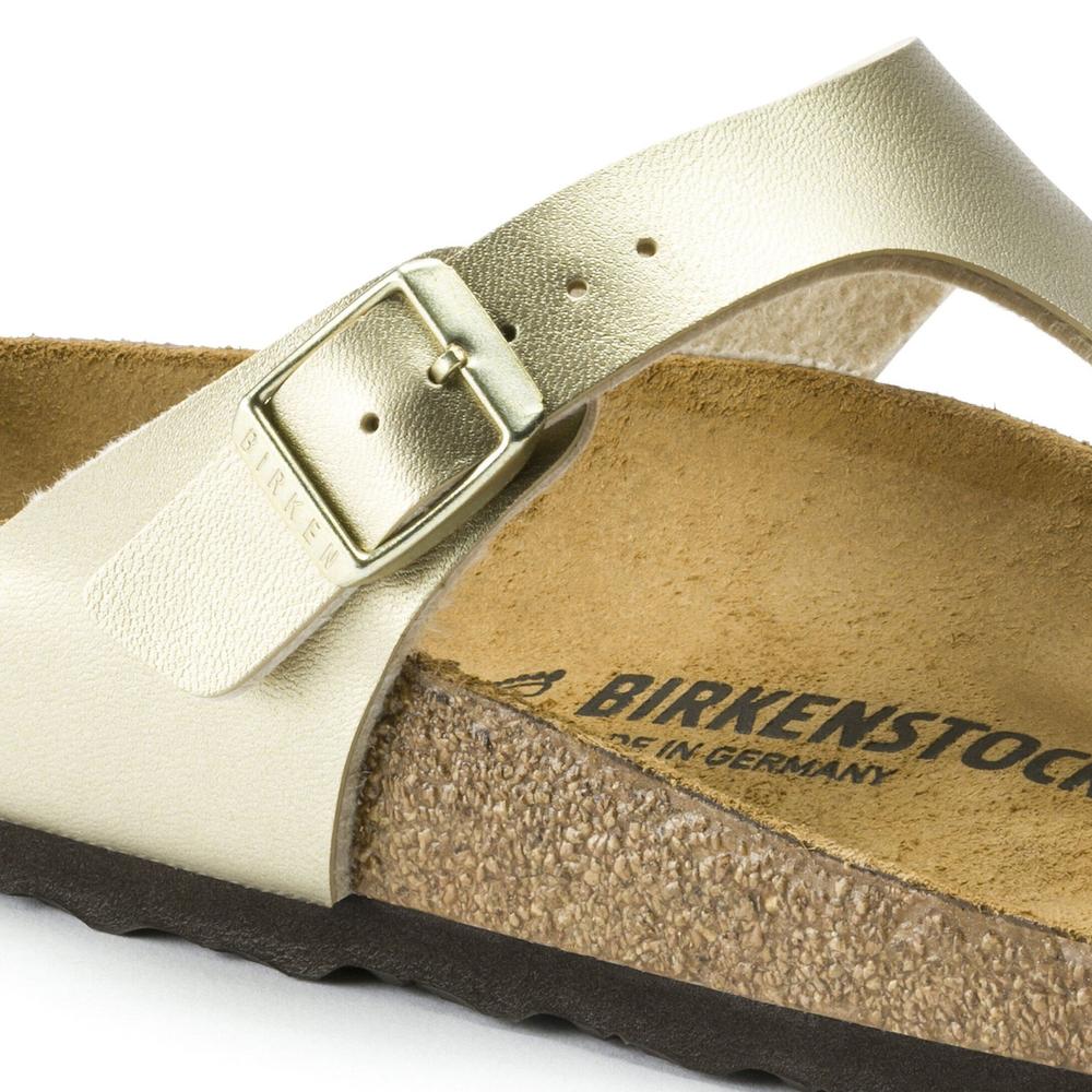 Flip Flop Birkenstock Gizeh 1016109 - aranysárga