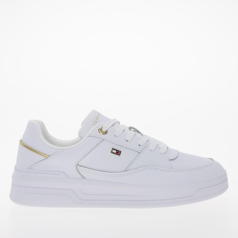 Cipő Tommy Hilfiger Essential Basket Sneaker FW0FW08261-YBS - fehér