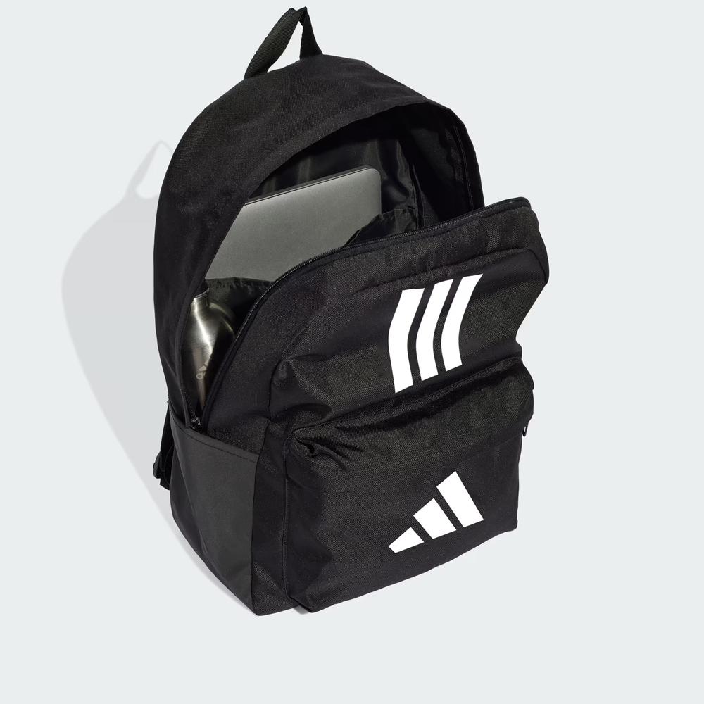 Hátitáska unisex adidas Classic Back-to-School 3-Stripes JD9563 - fekete