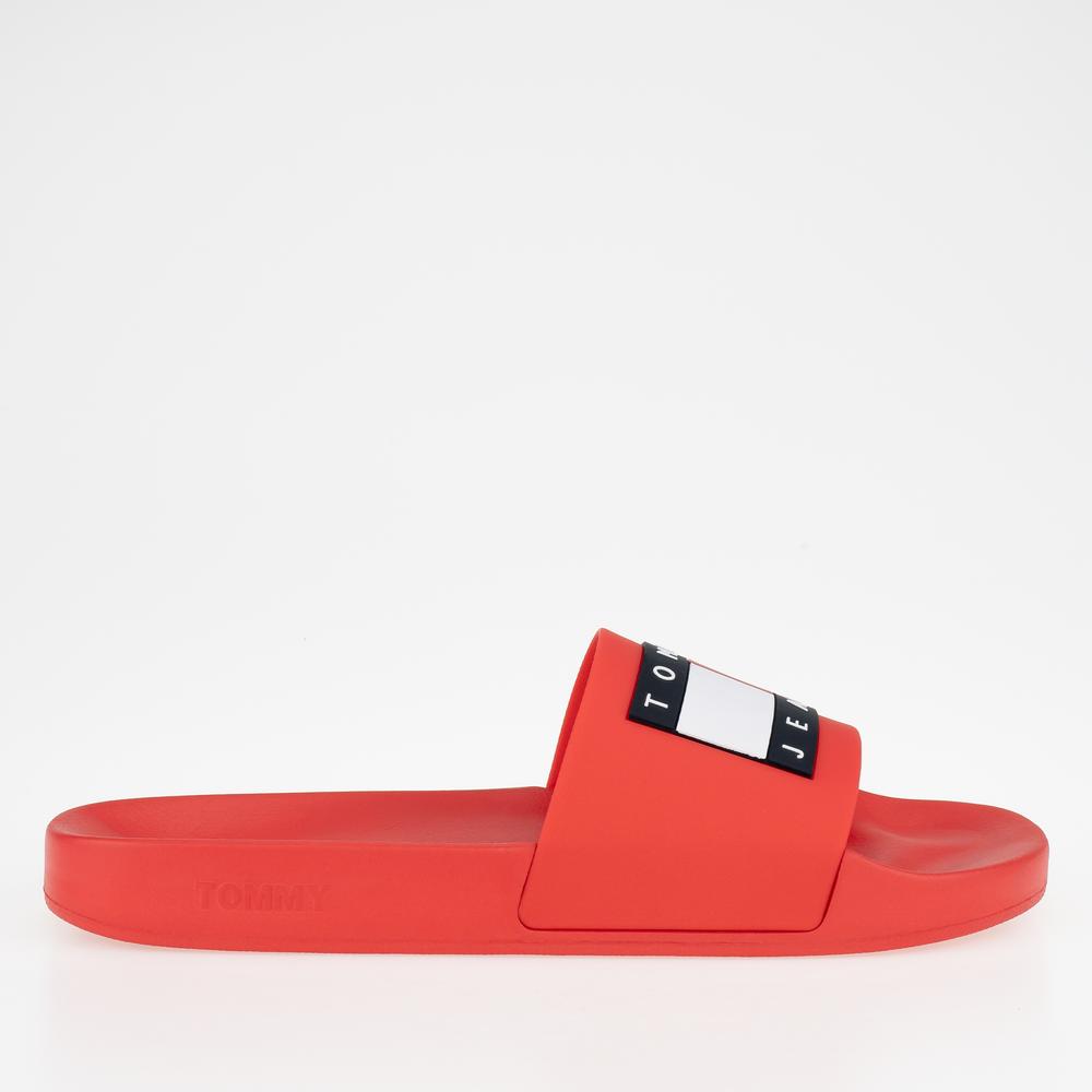 Flip Flop Tommy Jeans Pool Slide EM0EM01191-XNL - piros