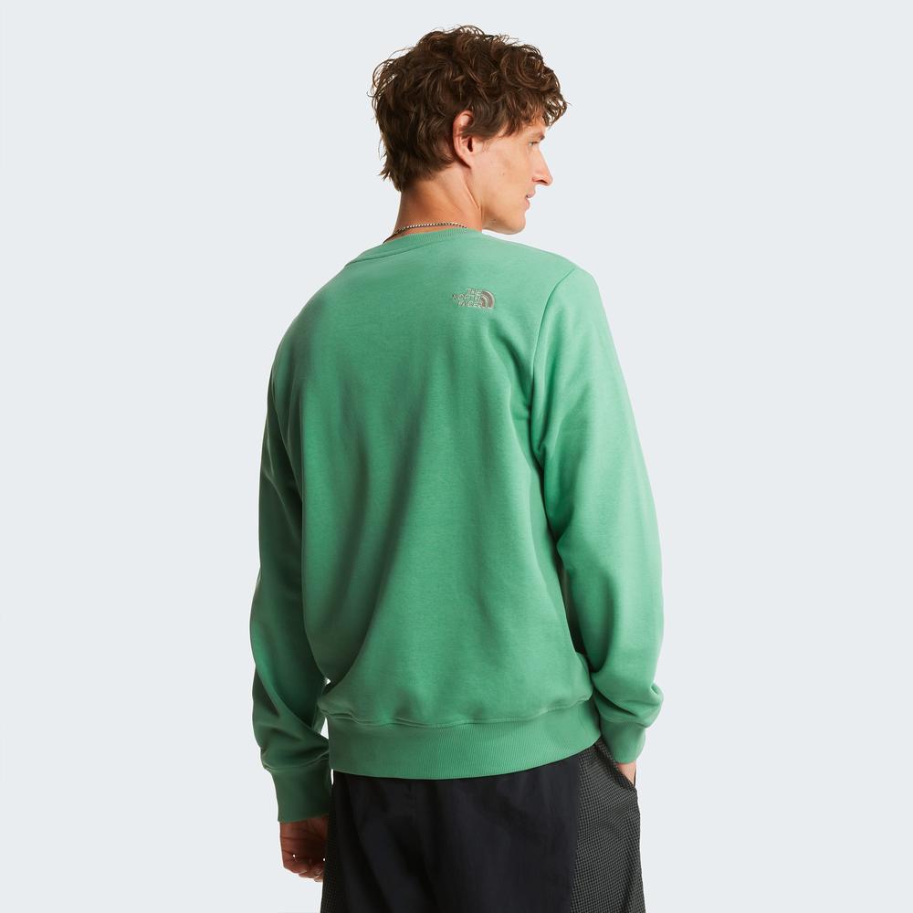 Férfi pulóver The North Face Drew Peak Light 0A8C1CMUA1 - zöld