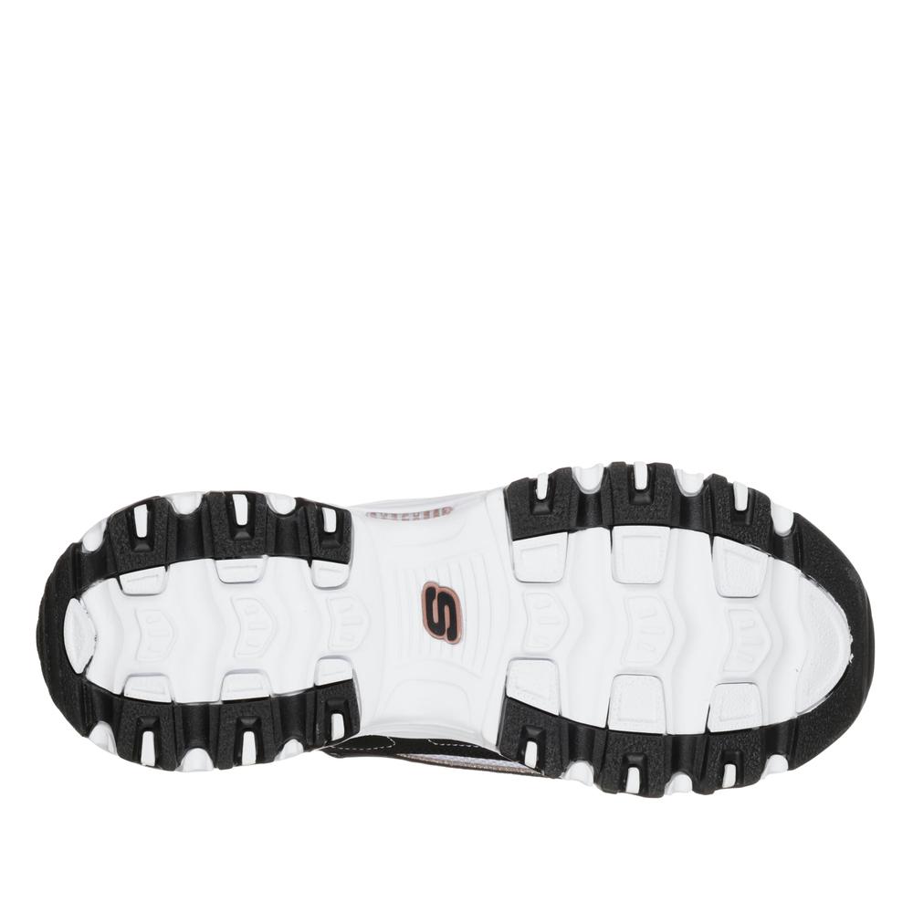 Női cipő Skechers D'Lites Roam Around 13154BKRG - fekete