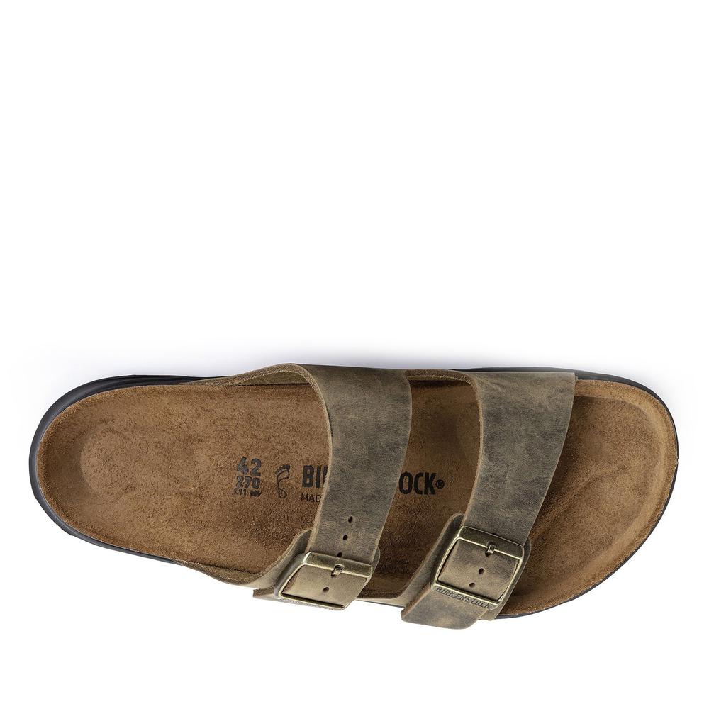 Flip Flop férfi Birkenstock Arizona Crosstown 1018463 - barna