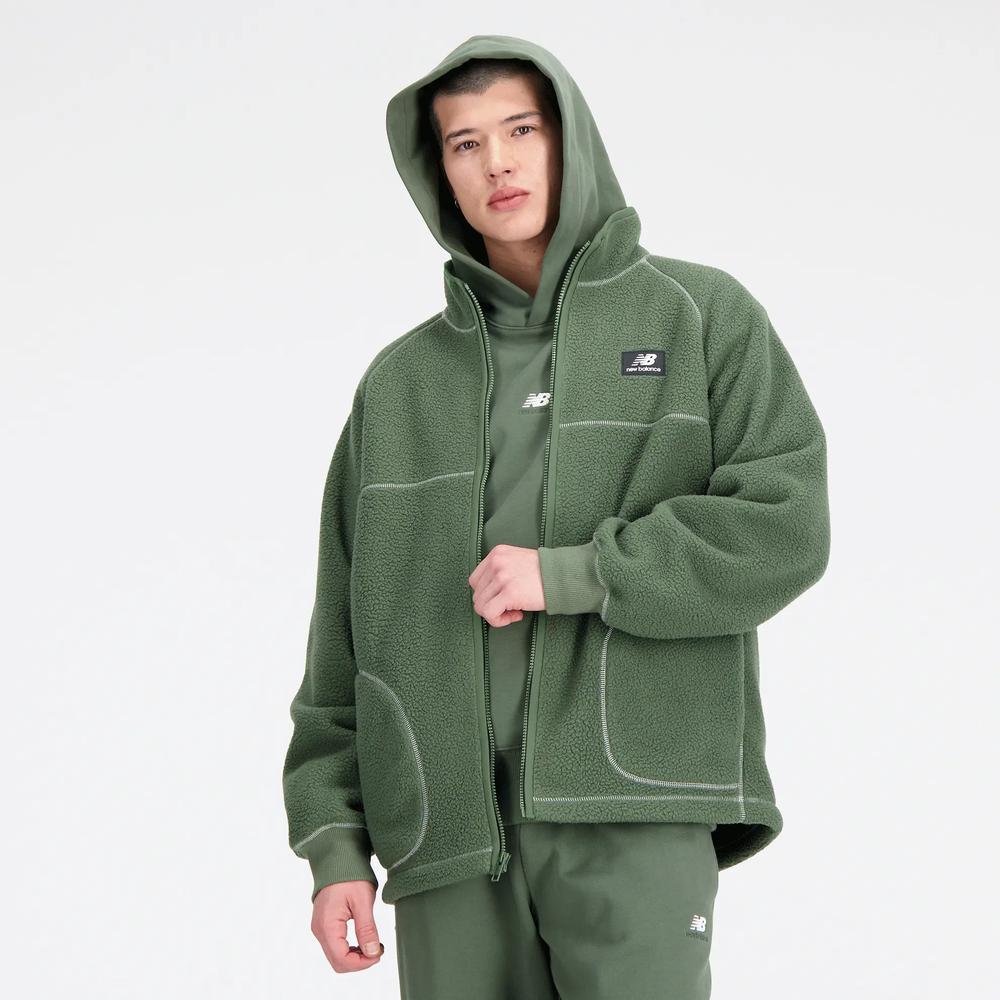 Férfi felső New Balance MJ33503DON - zöld