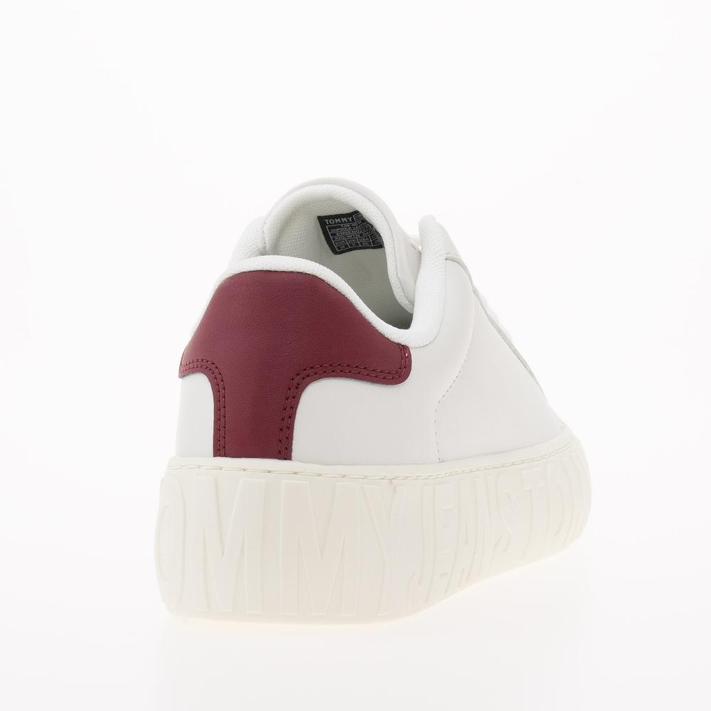 Cipő Tommy Jeans TJW New Cupsole Leath LC EN0EN02273-YBL - fehér