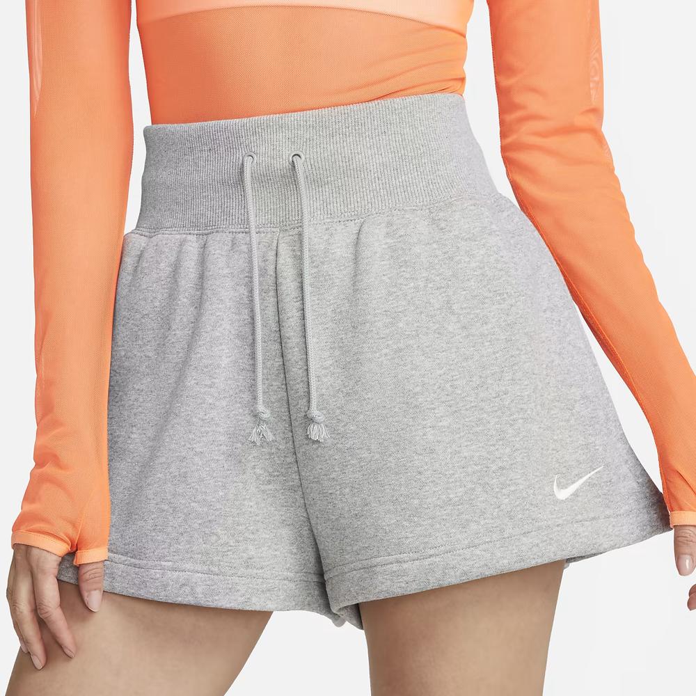 Női rövidnadrág Nike Sportswear Phoenix Fleece FD1409-063 - szürke
