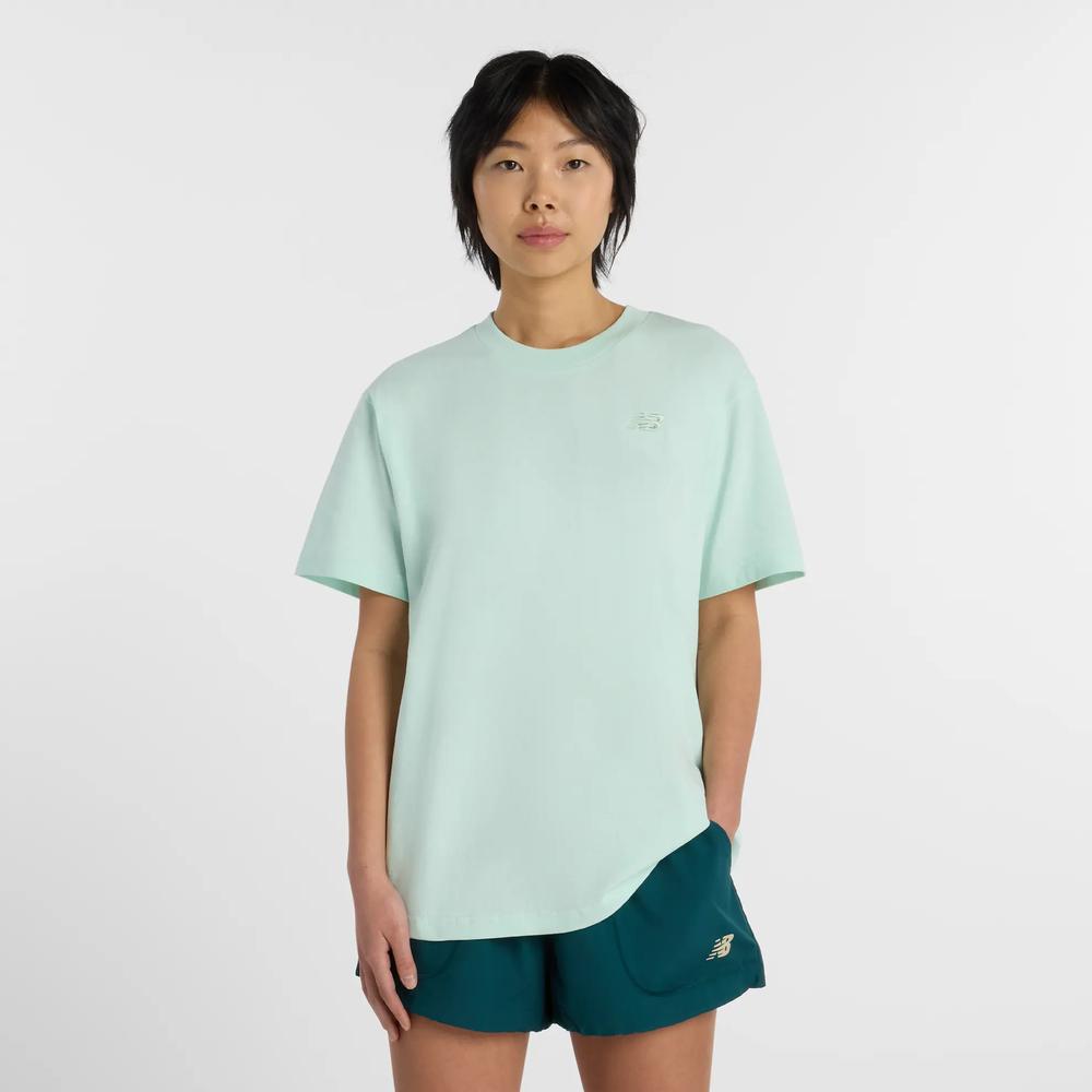 Női póló New Balance WT41501COJ - menta
