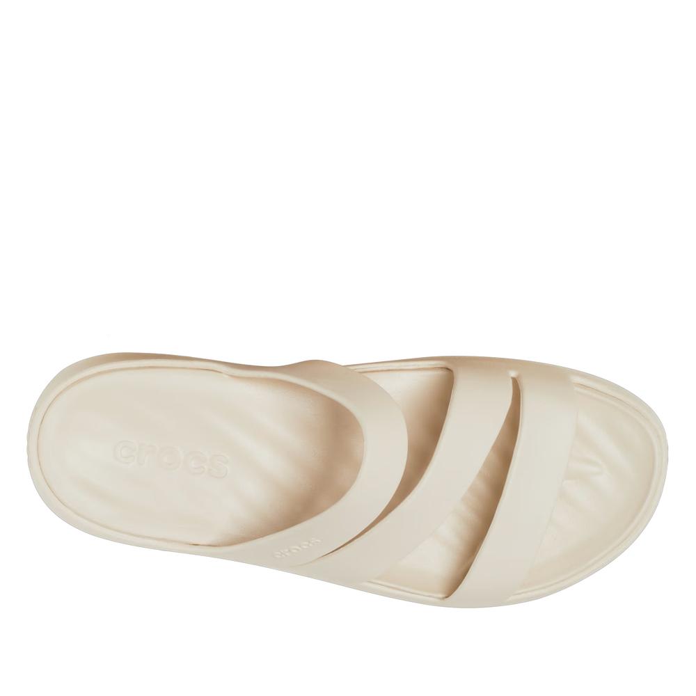 Flip Flop női Crocs Getaway Strappy 209587-160 - fehér