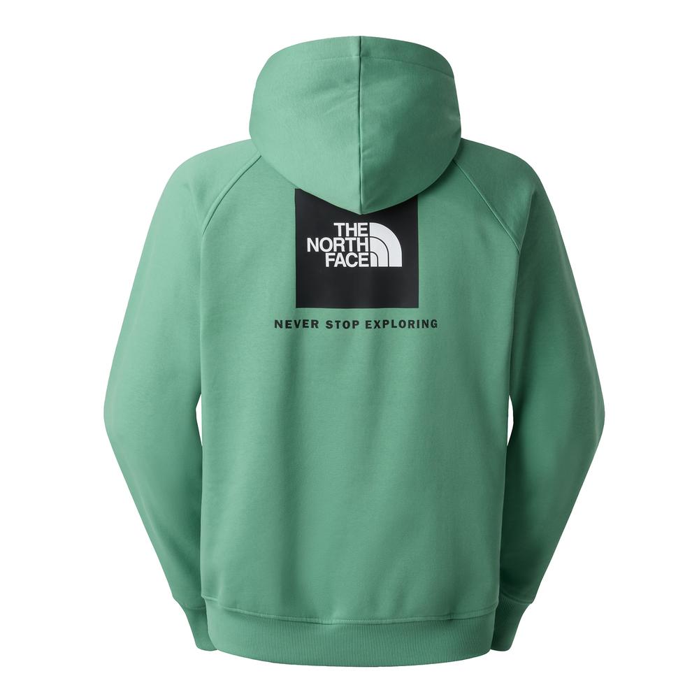Férfi pulóver The North Face Raglan Box NSE 0A89F9G571 - zöld