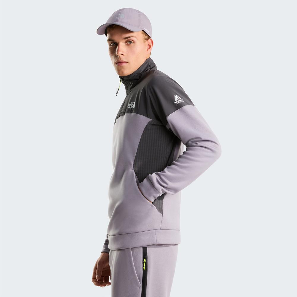 Férfi pulóver The North Face 1/4 Mountain Athletics 0A8G8JGOJ1 - szürke