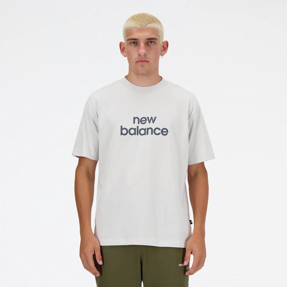 Férfi futópóló New Balance MT41582GYM - szürke