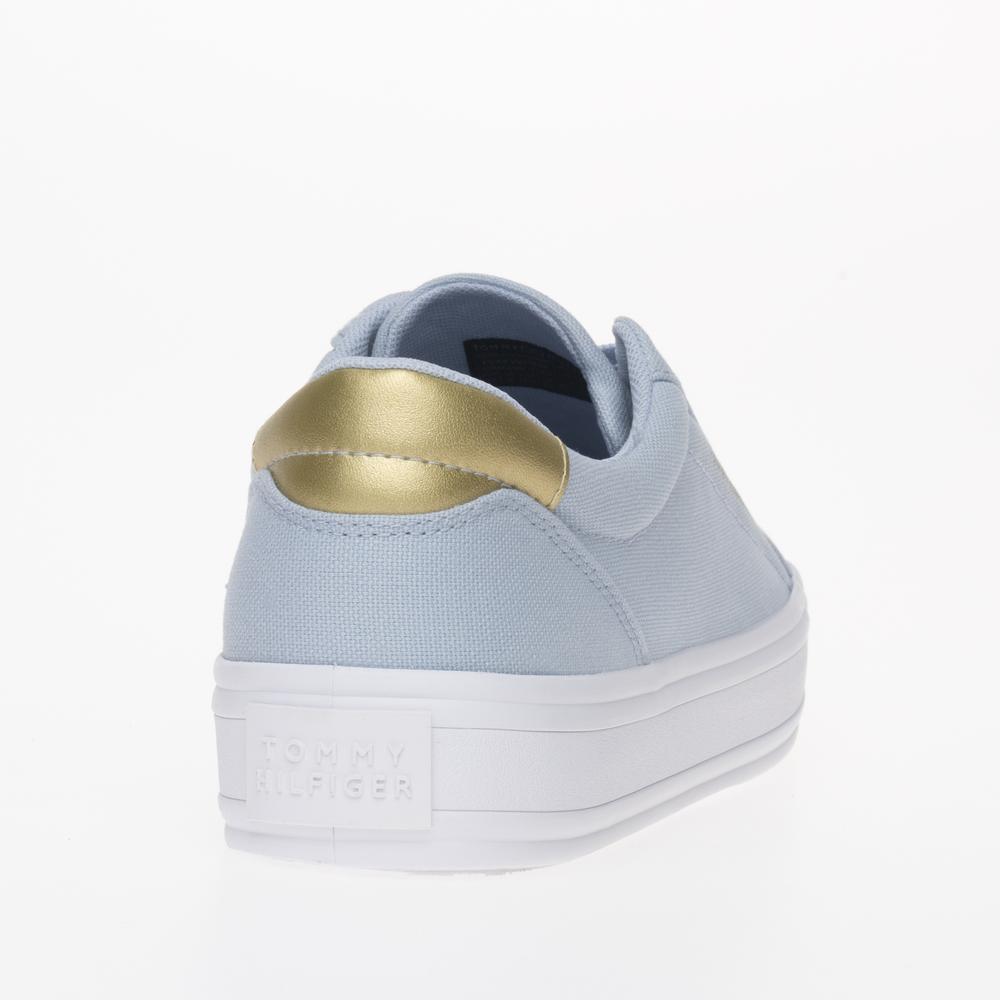 Cipő Tommy Hilfiger Essential Vulc Canvas FW0FW07682-C1O - kék