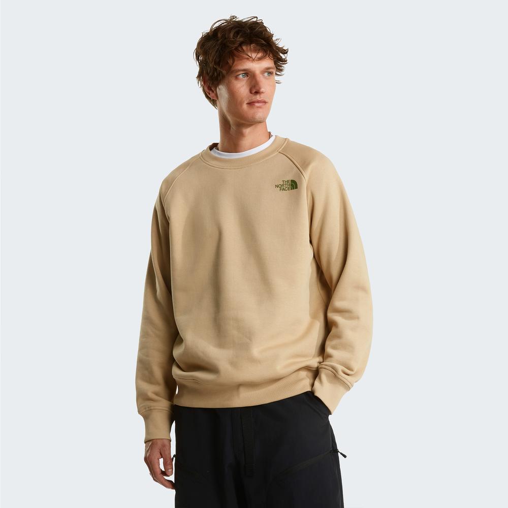 Férfi pulóver The North Face Raglan Box NS Crew 0A89FALK51 - bézs
