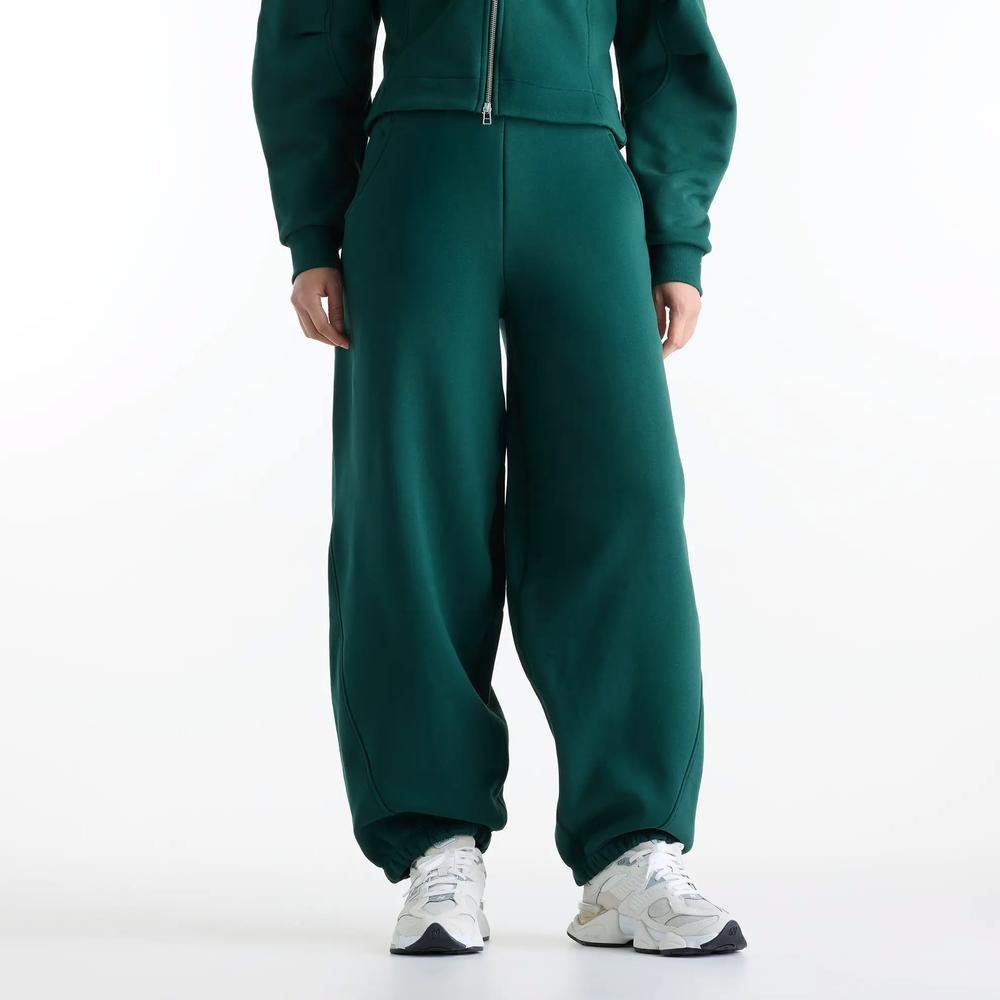 Női nadrág New Balance Athletics WB62L0NLNOG - zöld