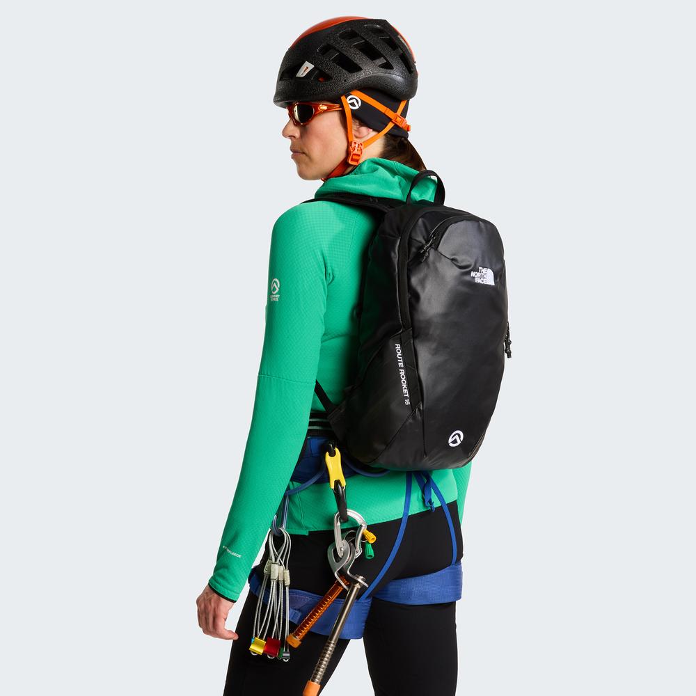 Hátitáska unisex The North Face Route Rocket 16 0A52EA4HF1 - fekete