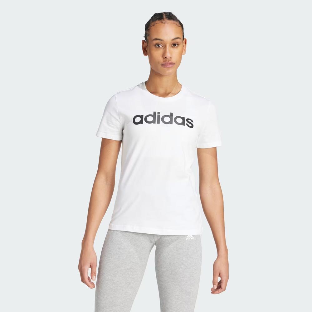 Póló adidas Sportswear Loungwear Essentials Slim Logo GL0768 - fehér