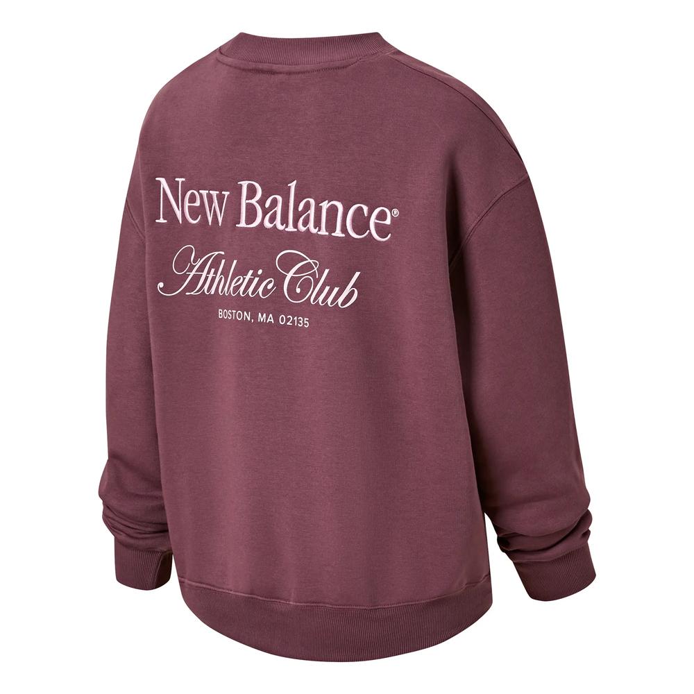 Felső New Balance WT51949FDP - gesztenyebarna