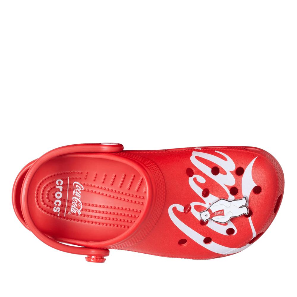 Flip Flop Crocs Coca Cola Classic Clog 212129-90H - piros