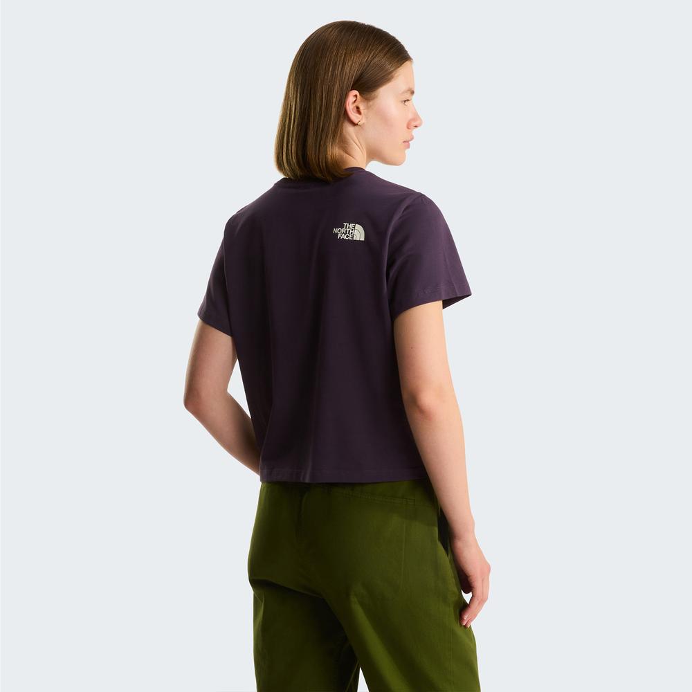 Női póló The North Face Flora 0A8G9QG5O1 - lila