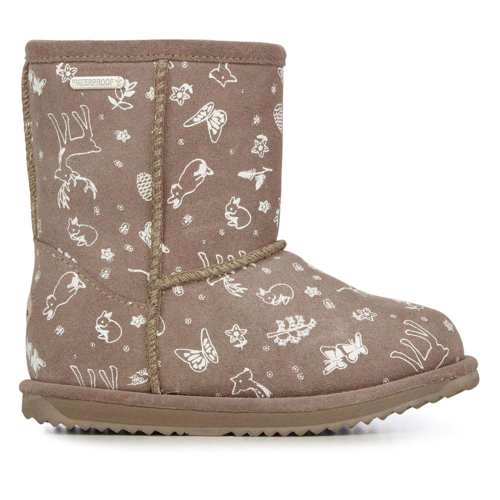 Cipő Emu Australia Woodland Brumby K12607MUSH - bézs
