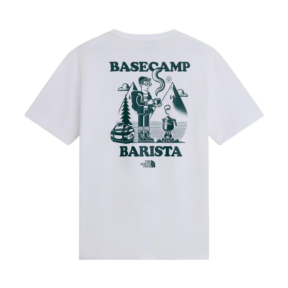 Póló férfi The North Face Basecamp Barista 0A8JAAVD91 - fehér