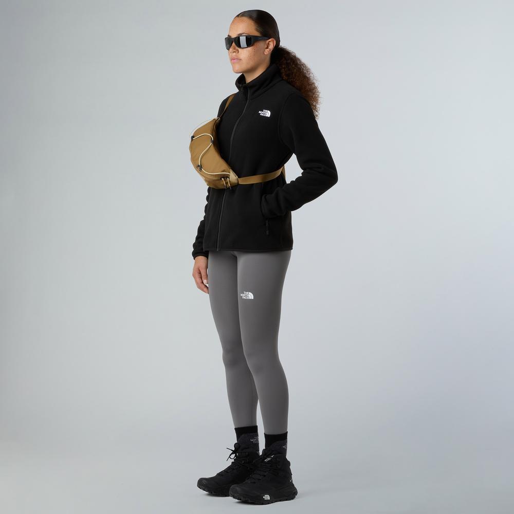Női pulóver The North Face 100 Glacier Full-Zip Fleece 0A8D2FJK31 - fekete