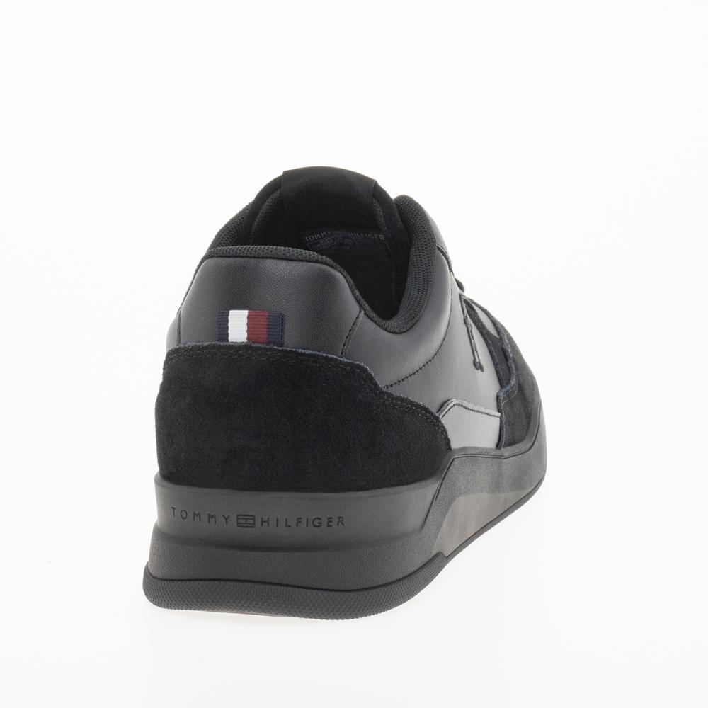 Cipő Tommy Hilfiger Elevated Cupsole Leather Trainers FM0FM04929-BDS - fekete