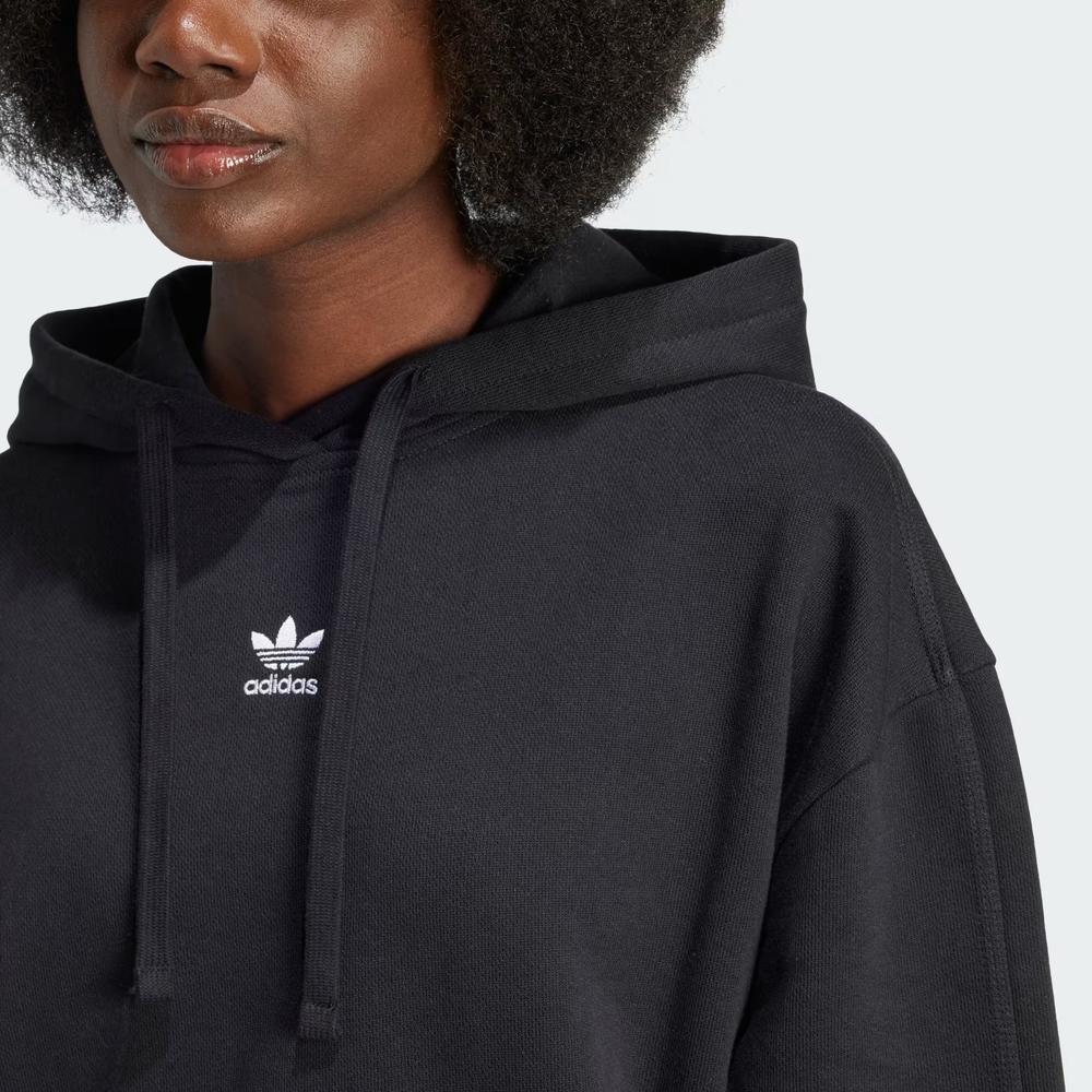 Női pulóver adidas Originals Essentials Loose French Terry IY9615 - fekete