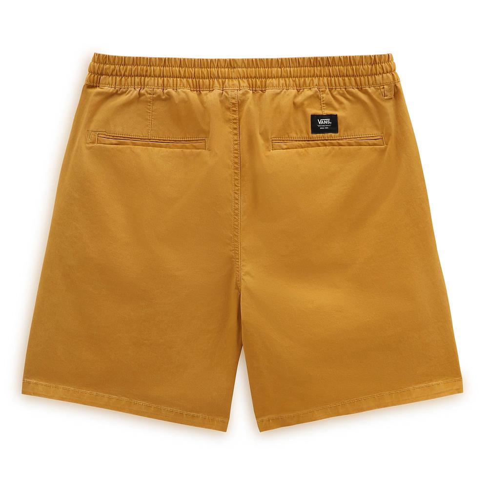 Rövidnadrág Vans Range Salt Wash Relaxed Elastic VN0A5FKCG4O1 - sárga