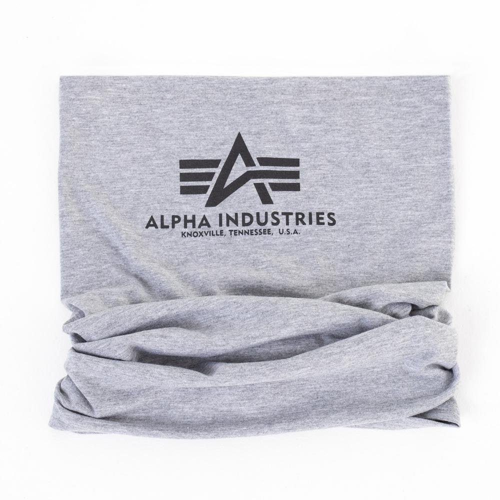 Alpha Industries Basic Logo Tube Mask 128936575 - szürke