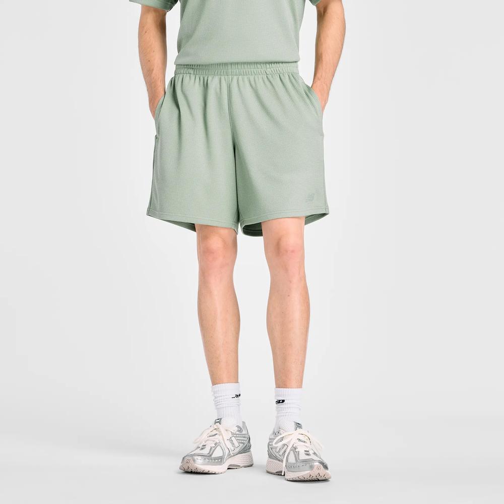 Férfi futónadrág New Balance MB61V17CAAR - zöld