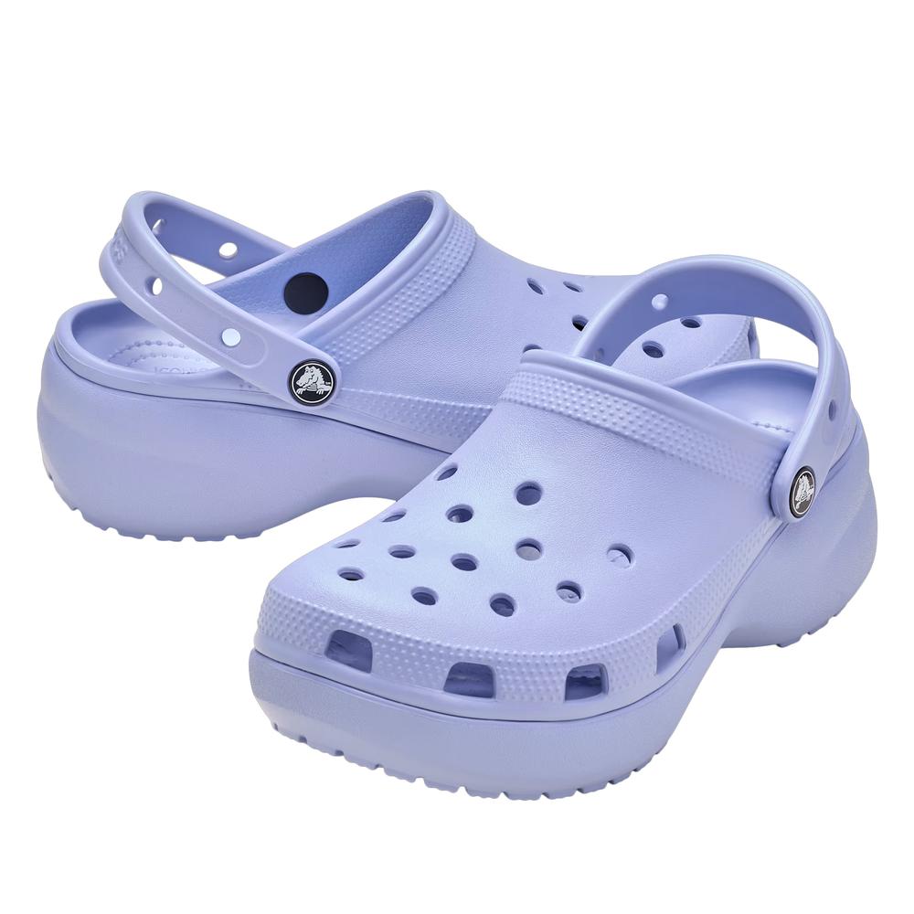 Flip Flop női Crocs Classic Platform Clog 206750-453 - lila