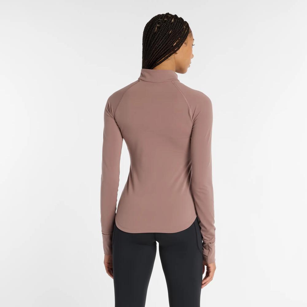 Felső női New Balance WJ53101EAS - rózsaszín